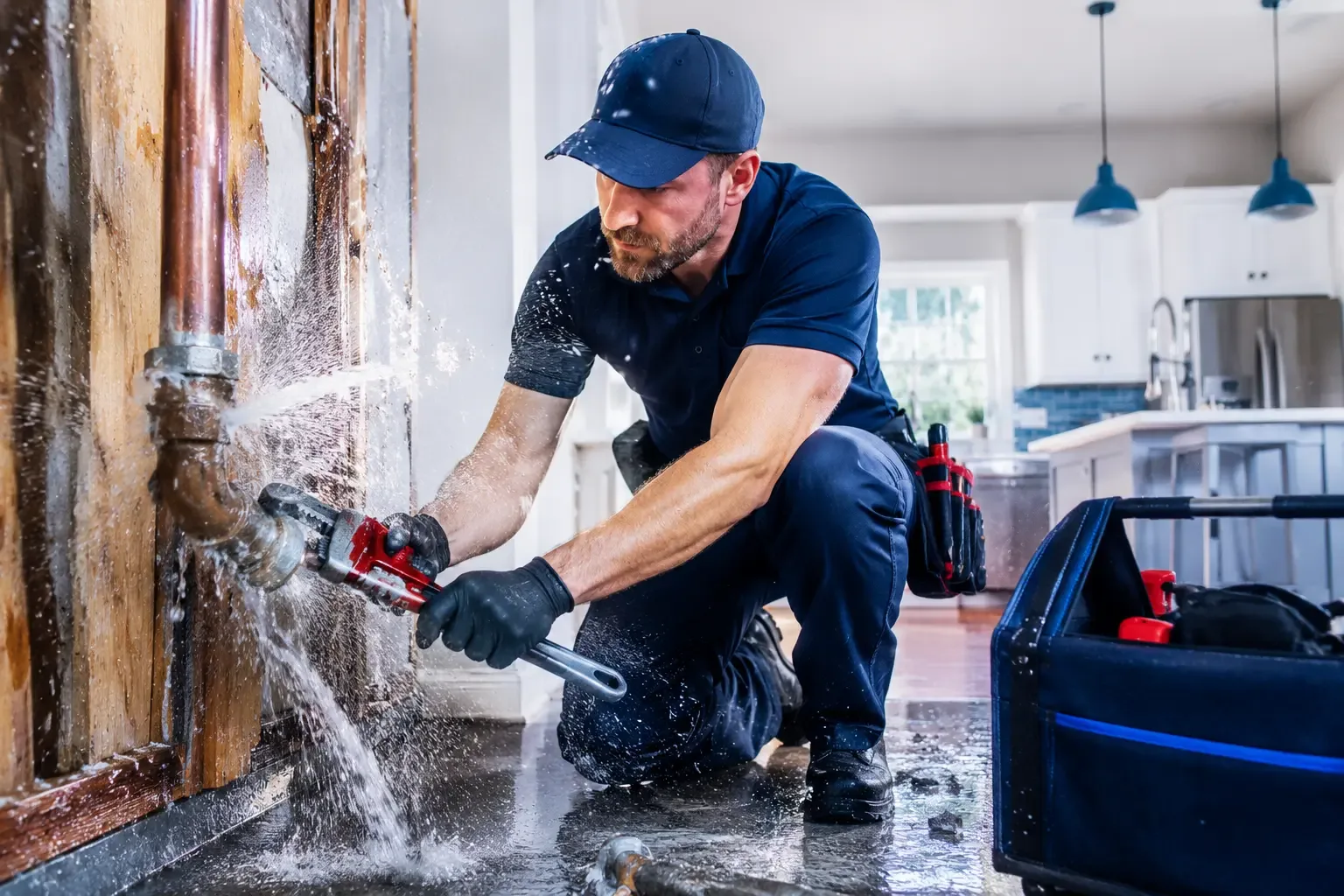 Local emergency pipe repair professionals in Tram, KY